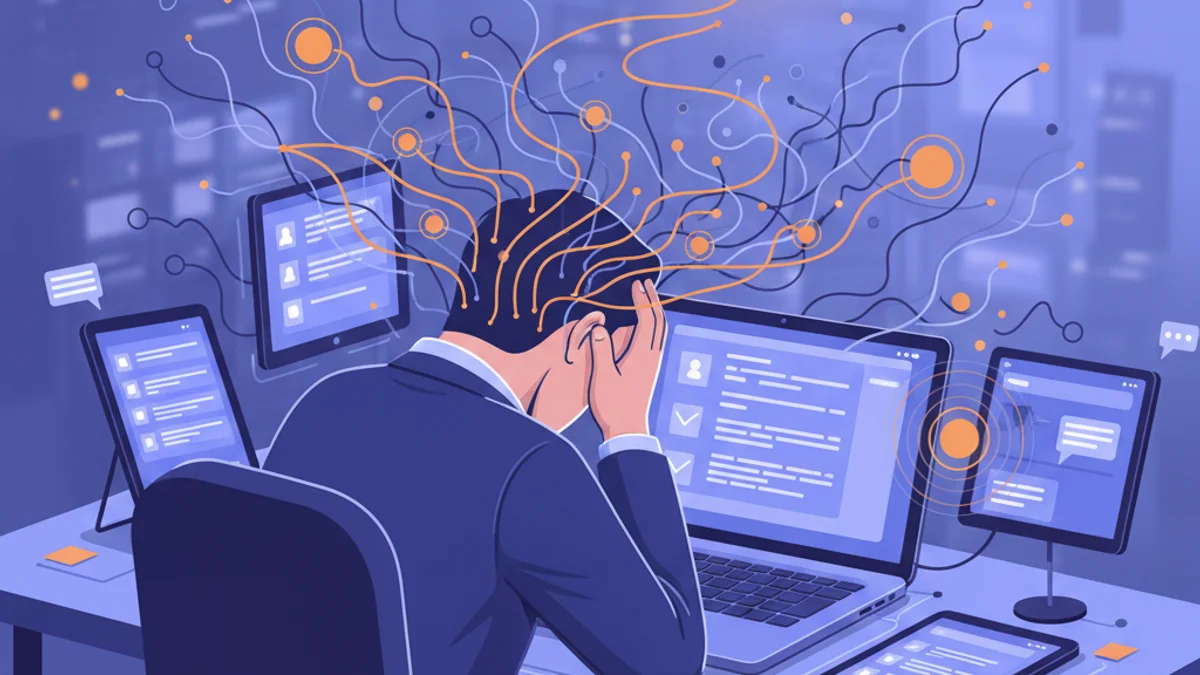 Технологичен бърнаут: Какво правят погрешно 82% от служителите и как мозъкът ви може да помогне